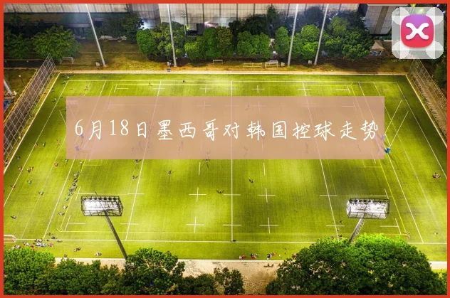 6月18日墨西哥对韩国控球走势